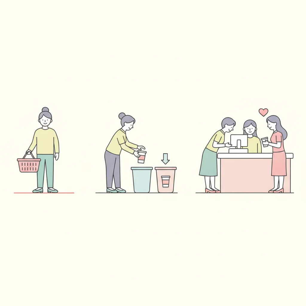 Korean Convenience Store Etiquette