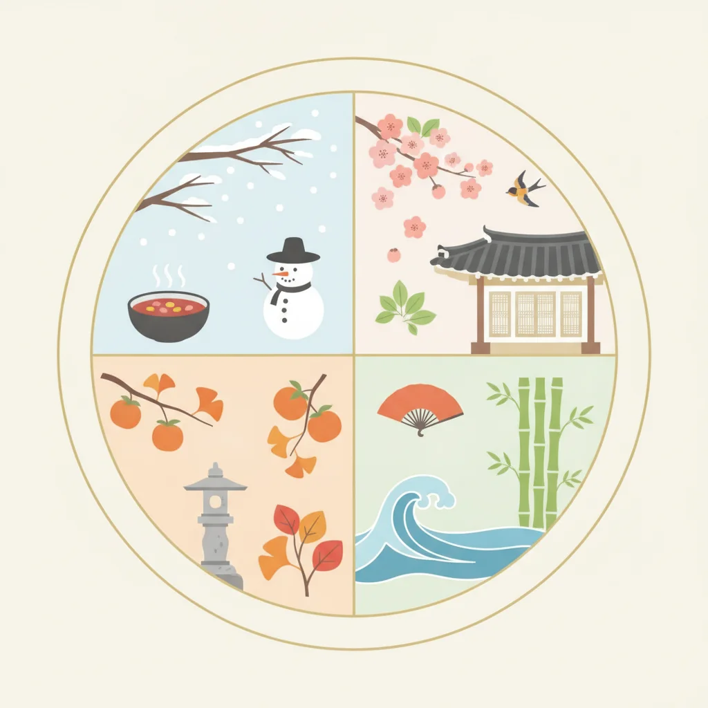 5. Seasonal Calendar: The Four Seasons in Korea at a Glance