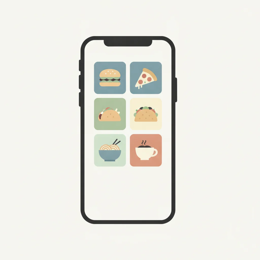 Korean Delivery Apps Interface